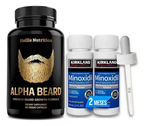 Minoxidil Kirkland Soluci N T Pica Meses Alpha Beard