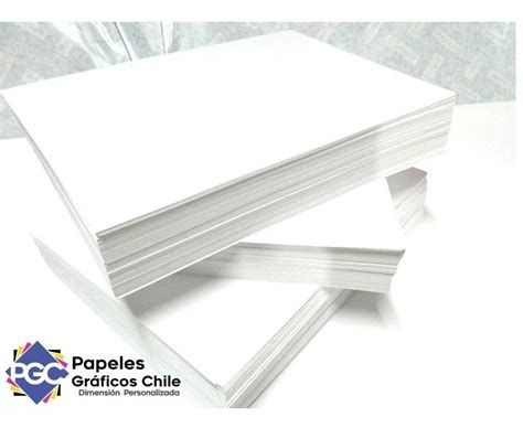 Papel Couché Opaco 130 Gr Resma 100 Hojas Tamaño Oficio 2 790 en