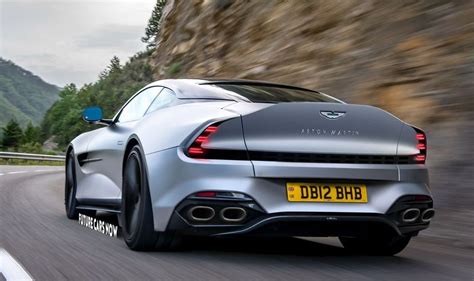 Aston Martin Vanquish Officially Teased Launch Imminent The