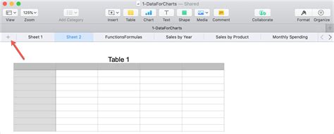 How To Manage Sheets In Apple Numbers On Mac