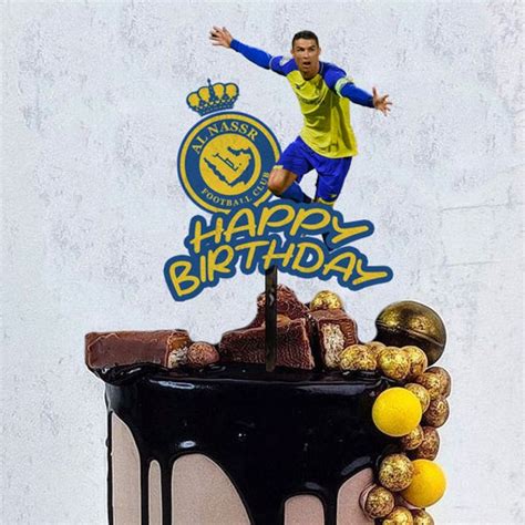 Cristiano Ronaldo Cake Topper Etsy