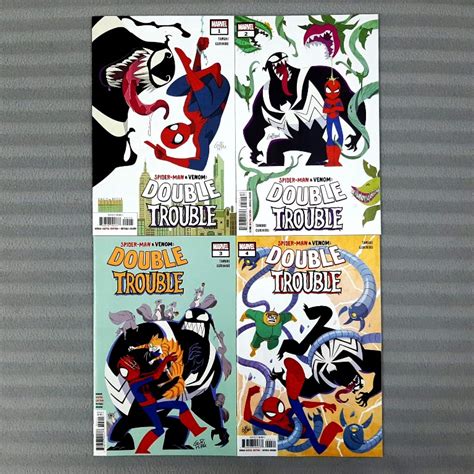 Spider Man And Venom Double Trouble 44 Complete Set Marvel Comics