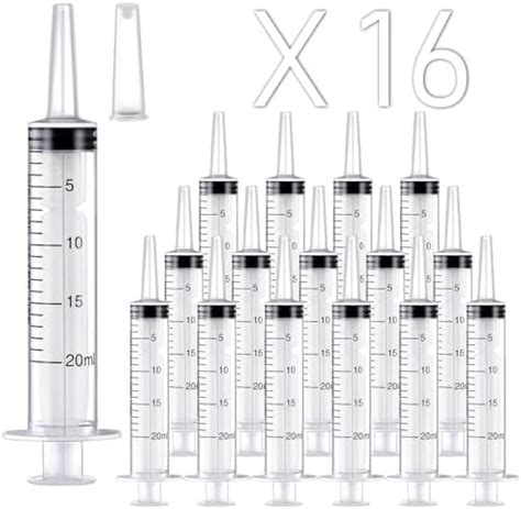 Pack Ml Large Plastic Syringe Catheter Tip Individually Sealed