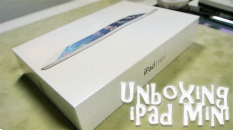 IPad Mini Unboxing YouTube