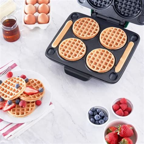 Dropship Multi Mini Waffle Maker Four Mini Waffles Perfect For