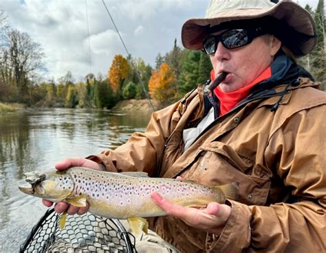 Upper Manistee River Trout Fishing Northern Michigan Guide Service