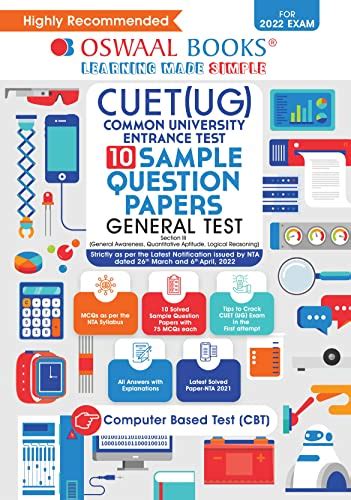 Oswaal Nta Cuet Ug Sample Question Papers General Test