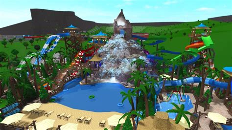 The Best Waterpark On Bloxburg Roblox Youtube