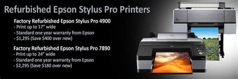 Epson Factory Refurbished Printers Available Imaging Spectrum