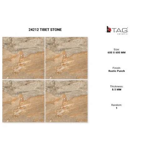 Ceramic Tibet Stone Floor Tiles at Rs 250/box | Sadar | Rajkot | ID ...