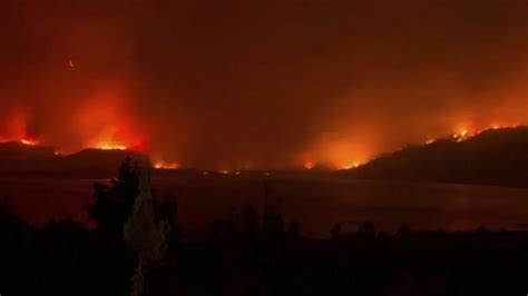 Miles De Hectáreas De Bosque Arrasadas Por El Fuego En Sur Argentino