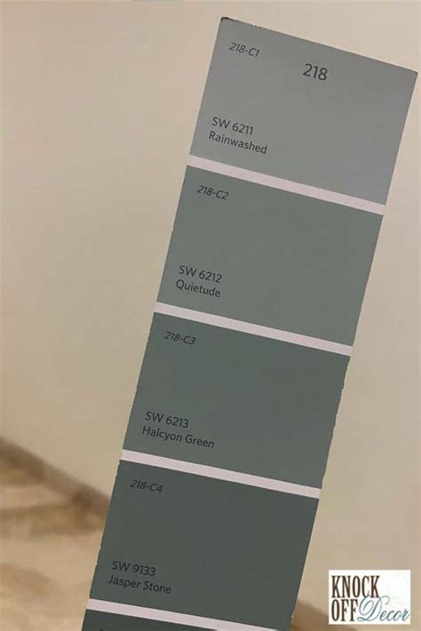 Sherwin Williams Rainwashed Color Review It S Natures Bliss