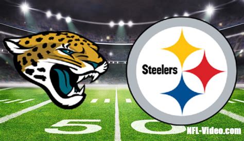 Jacksonville Jaguars Vs Pittsburgh Steelers Full Game Replay 2023 Nfl