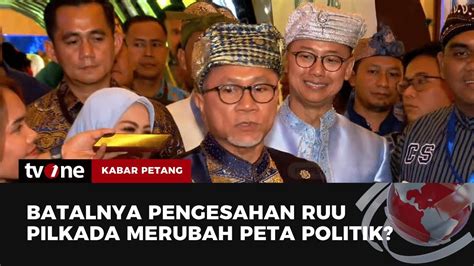 Pengesahan Revisi UU Pilkada Batal KIM Plus Retak Kabar Petang