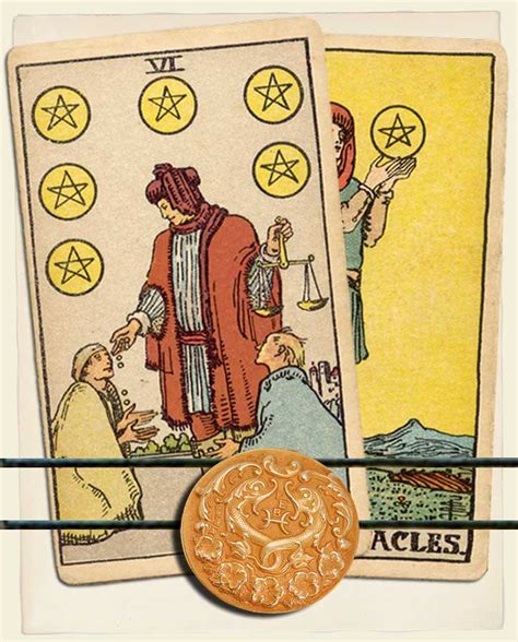 Six Of Pentacles And Page Of Pentacles Combination Reading With