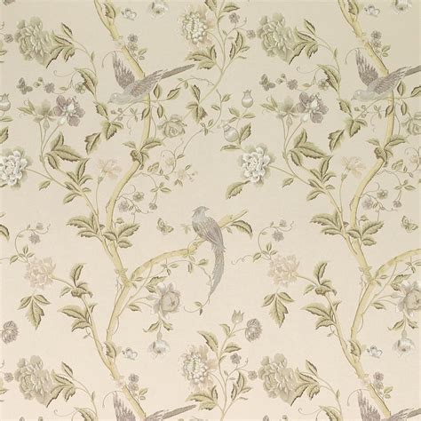 Laura Ashley Wallpaper Birds A toile wallpaper featuring birds amongst ...