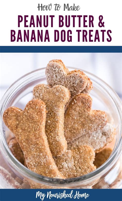 Oatmeal Peanut Butter Banana Dog Treats Recipe Miss Molly Says