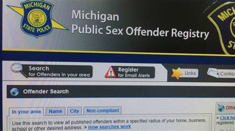 Federal And State Court Cases Look To Challenge Michigans Sex Offender