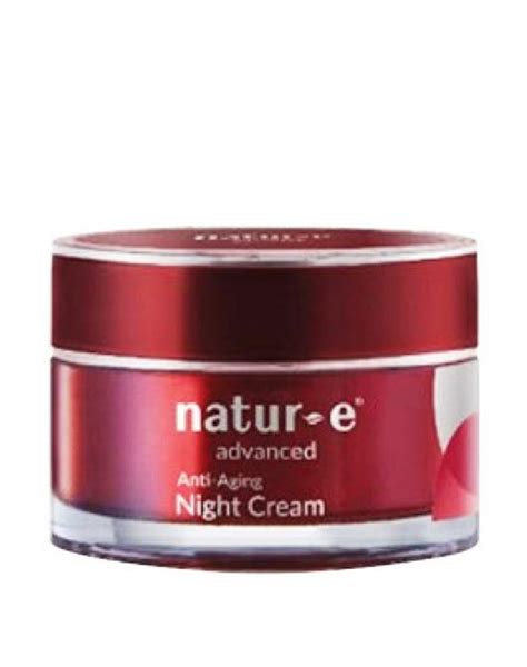 Natur E Advanced Anti Aging Night Cream Beauty Review