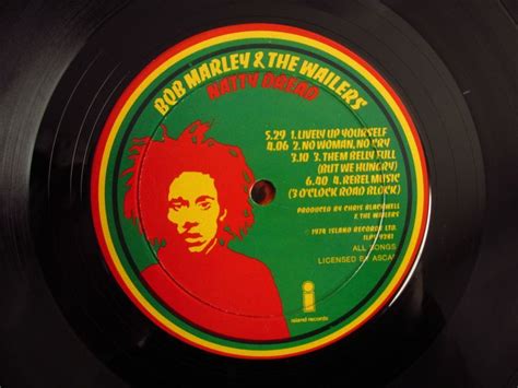 Bob Marley The Wailers Natty Dread Guitar Records