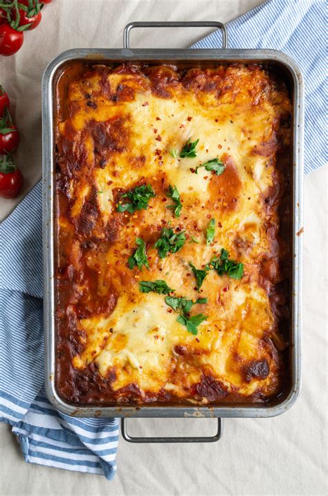 Vegetar Moussaka Moussaka Uden K D Med Kartofler Og Aubergine