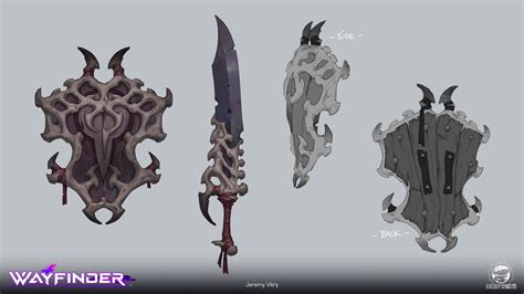 Jeremy Vitry Wayfinder Weapons Concepts