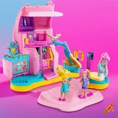 S Polly Pocket Roller Disco Play Set On Craiyon