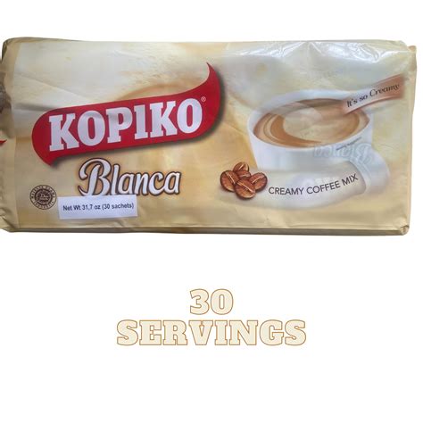 Mua Kopiko Blanca 3 in 1 Creamy Coffee Mix 30 sachets x 30 grams trên