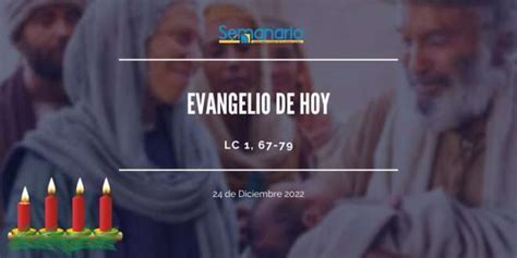 EVANGELIO DE HOY 24 DE DICIEMBRE Arquimedios