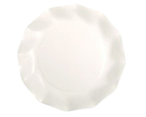 Assiette Carton Compostable Blanche Cm