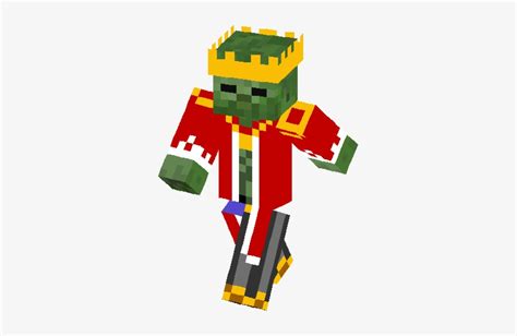 King Zombie Skin Skins De Zombies Minecraft 317x453 Png Download