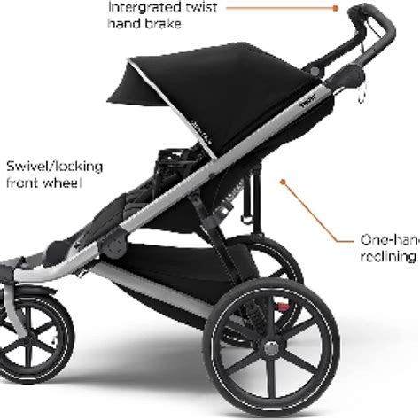 Rent Baby Gear INCLUDING Thule Urban Glide 2 Jogging Stroller Double