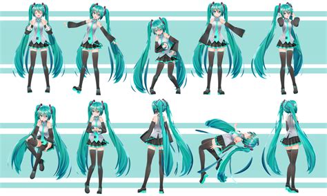 Mmd Pose Pack Dl By Madokaami On Deviantart