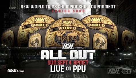 Updated Brackets For Aew World Trios Championship Tournament 411mania