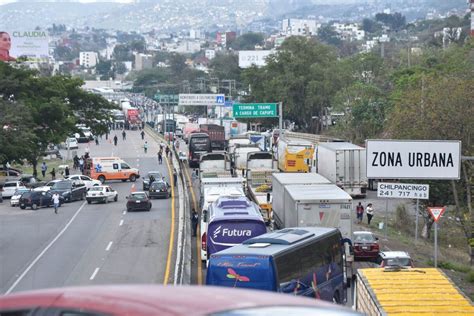 Bloqueo En Autopista Del Sol Manifestantes Cierran Vialidad Otra Vez