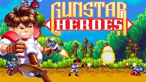 1993 Gunstar Heroes Sega Genesis Game Playthrough Video Game YouTube