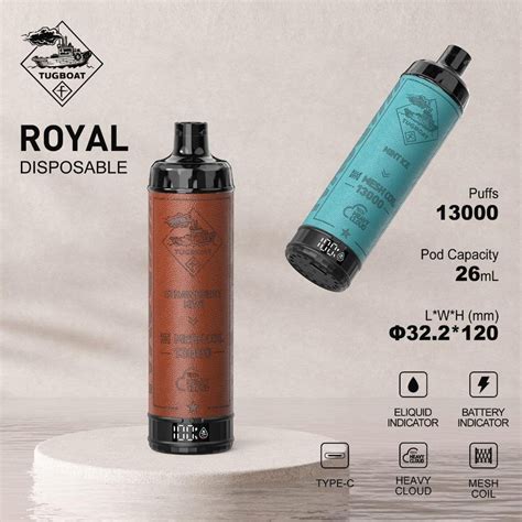 Buy Tugboat Royal Puffs Disposable Vape