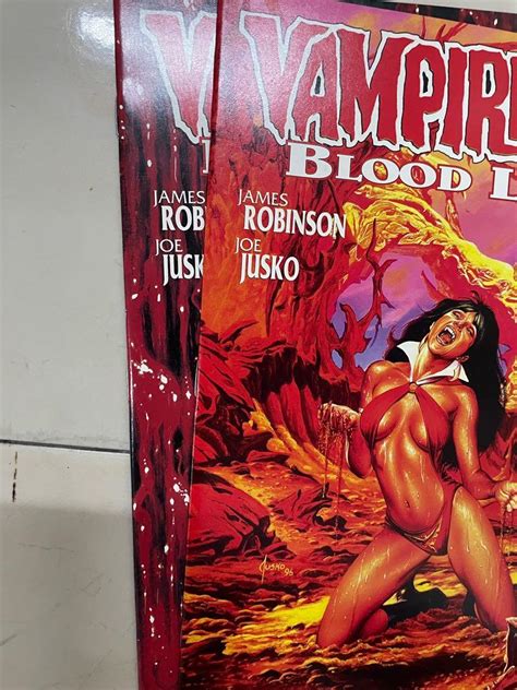 Vampirella Blood Lust Comic Set Ossie Lot Joe Jusko Art