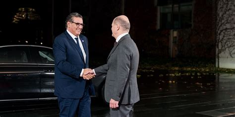 M Akhannouch s entretient à Berlin avec Olaf Scholz Marocv