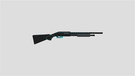 Pump Shotgun 3d Model By Aroraabhinav2007 E1d2e73 Sketchfab