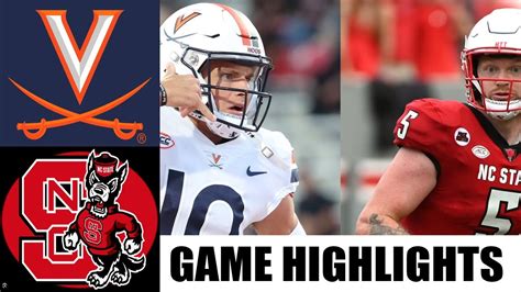 Nc State Vs Virginia Game Highlights College Football