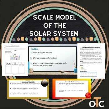 Scale Model of the Solar System by One Teachers Corner | TPT