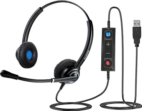 Voicepro 20 Professional Home Office And Call Center Usb Headset With Noise