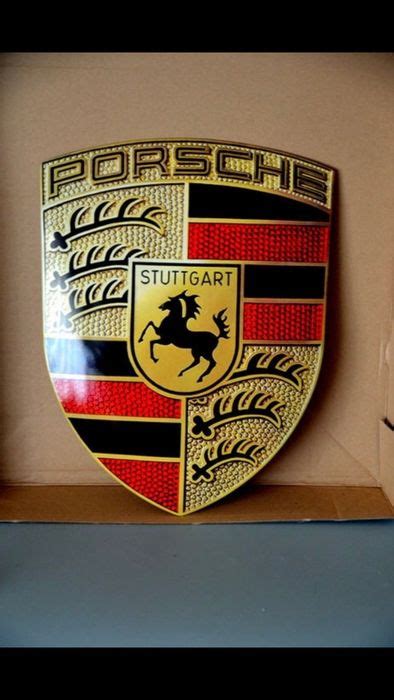 Decorative Object Porsche Shield Porsche After Catawiki