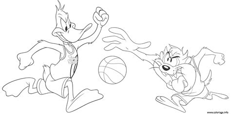 Coloriage Tune Squad From Space Jam 2 Dessin Space Jam à Imprimer