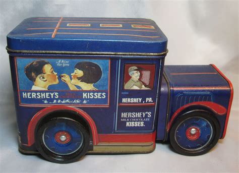 Hershey Chocolate Tin Truck By Nevadamadam On Etsy Kisses Chocolate