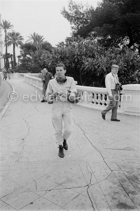 Jim Clark Walking Back To The Pits Broken Clutch Monaco Grand Prix