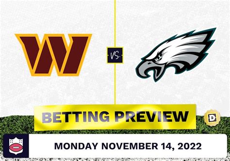 Commanders Vs Eagles Week 10 Prediction And Odds Nov 14 2022