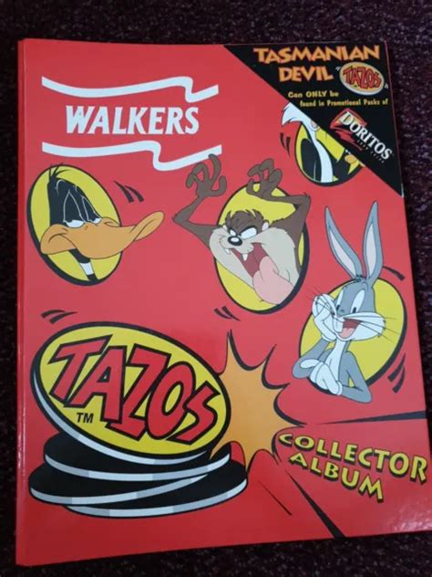 WALKERS TAZOS TM Looney Tunes Collector Album LOT COMPLET Plus 10