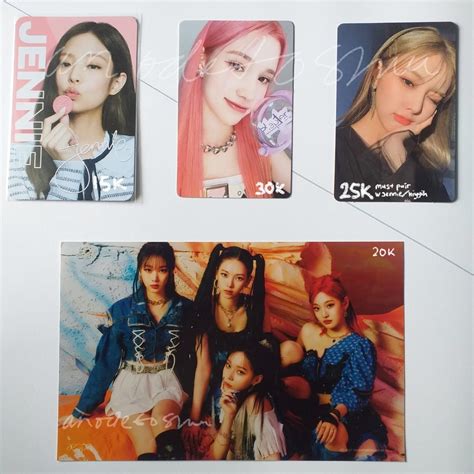 Jual OFFICIAL PHOTOCARD BLACKPINK JENNIE OREO 03 KEP1ER HUENING